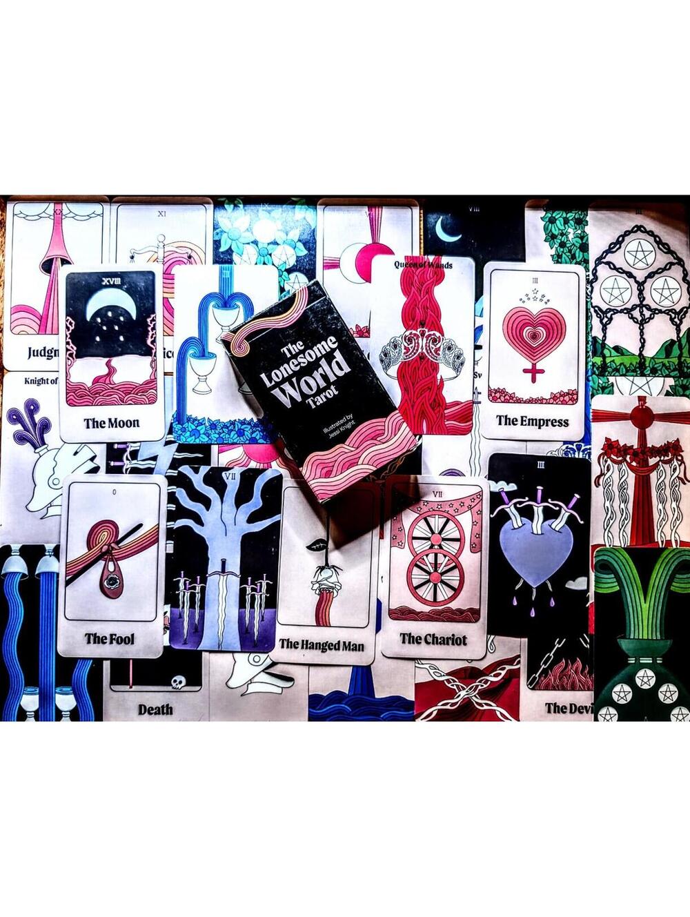 The Lonesome World Tarot by Jessi Knight 1st Ed OOP Kickstarter 2020 RARE HTF